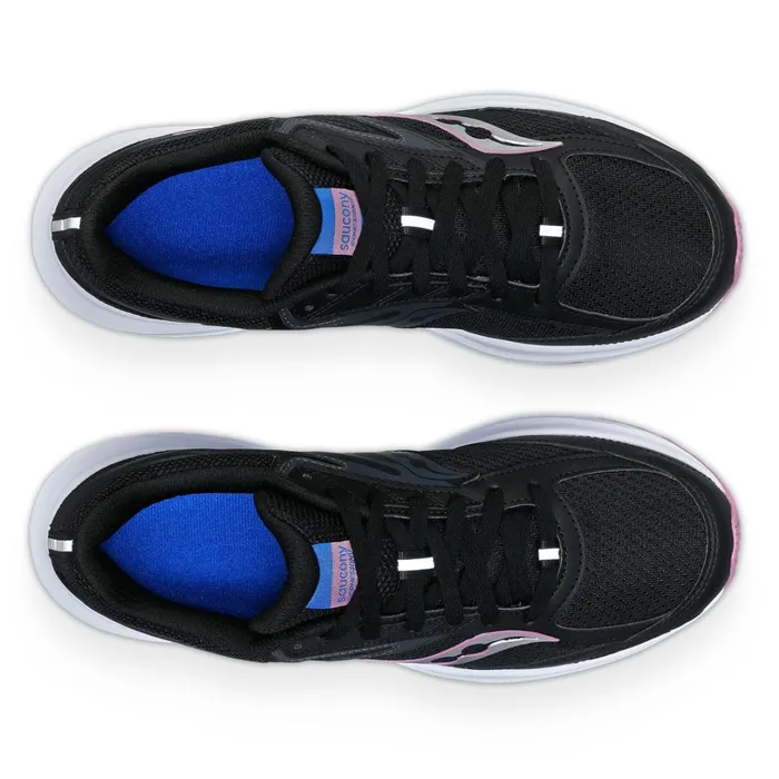 Women Saucony Running Cohesion 17 Wide Blackorchid