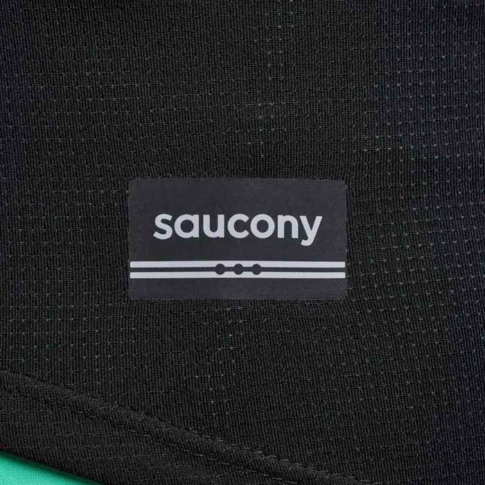 Women Saucony Tops Stopwatch Singlet Black