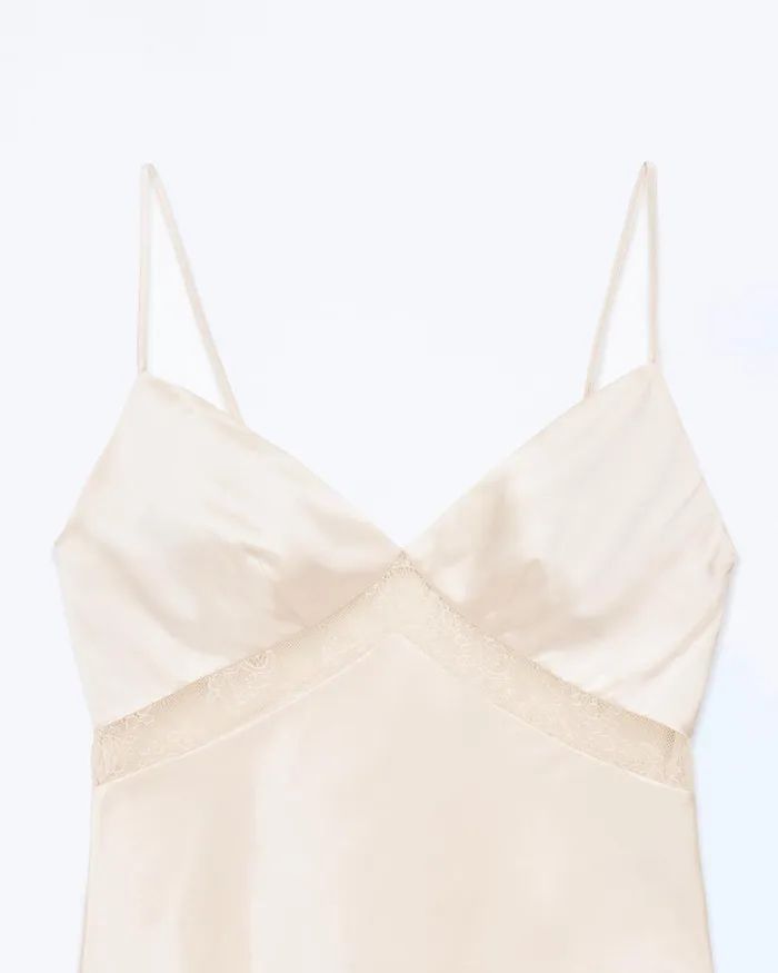 Women Shirts TShirts and Tops From Future Dallia Strap Top Champagne