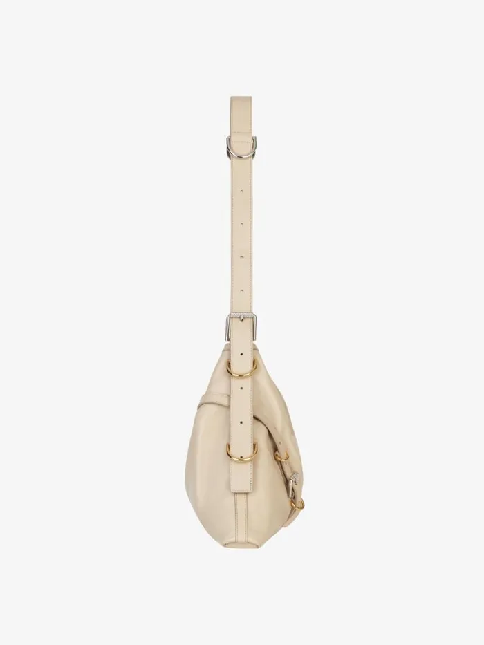 Women Shoulder Bags Givenchy Medium Voyou Bag In Leather Natural Beige Women Shoulder Bags Givenchy Medium Voyou Bag In Leather Natural Beige