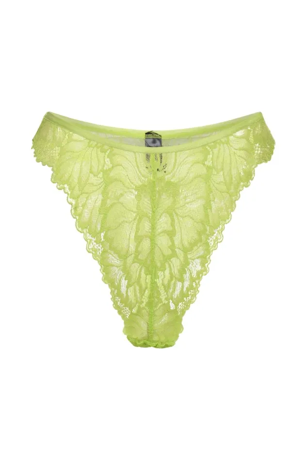 Women Sienna Lace Cheeky Cut Bottoms 8211 Lime Green Limegreen Meshki Intimates Women Sienna Lace Cheeky Cut Bottoms 8211 Lime Green Limegreen Meshki Intimates