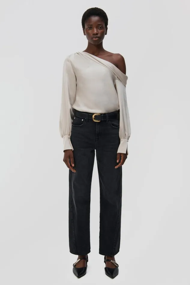 Women Signature Alice Top Champagne Jonathan Simkhai Tops and Bodysuits