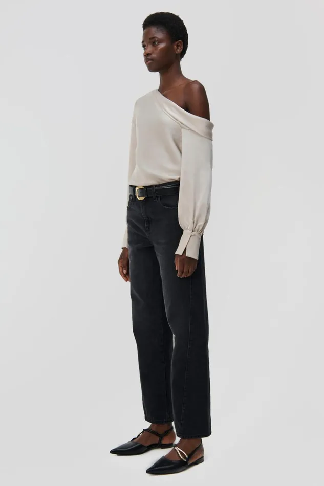 Women Signature Alice Top Champagne Jonathan Simkhai Tops and Bodysuits