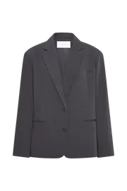 Women Simone Oversized Blazer 8211 Charcoal Charcoal Meshki Blazers