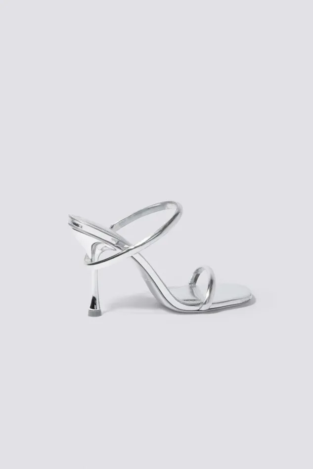 Women Siren Sandal Silver Jonathan Simkhai Footwear