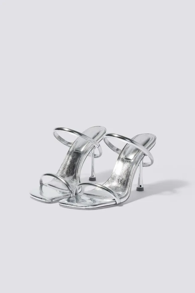 Women Siren Sandal Silver Jonathan Simkhai Footwear