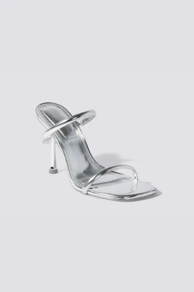 Women Siren Sandal Silver Jonathan Simkhai Footwear