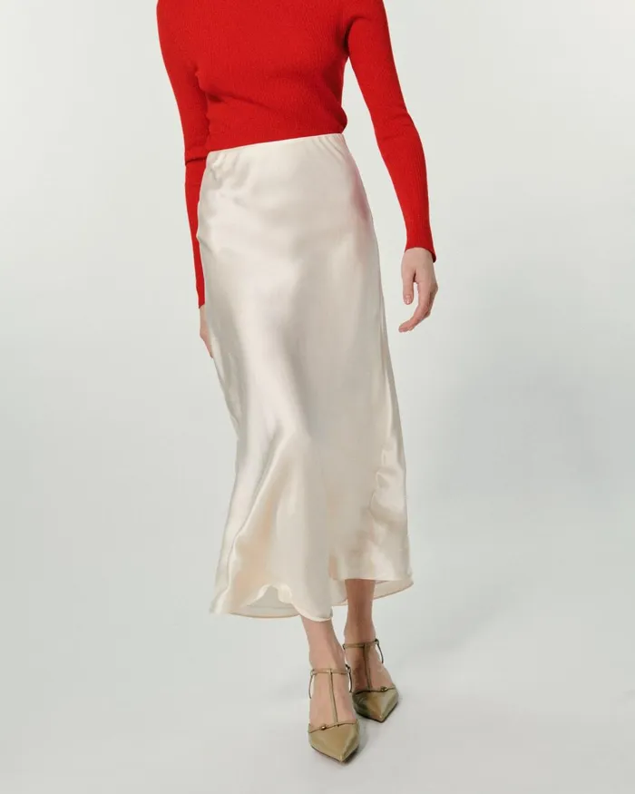 Women Skirts From Future Vicky Midi Skirt Utopic Green