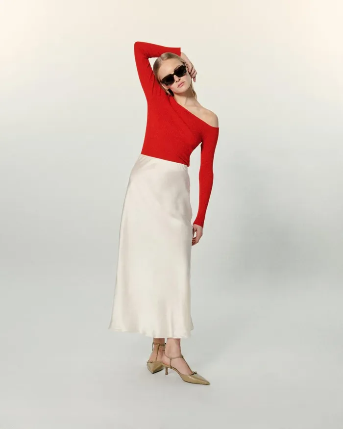 Women Skirts From Future Vicky Midi Skirt Utopic Green