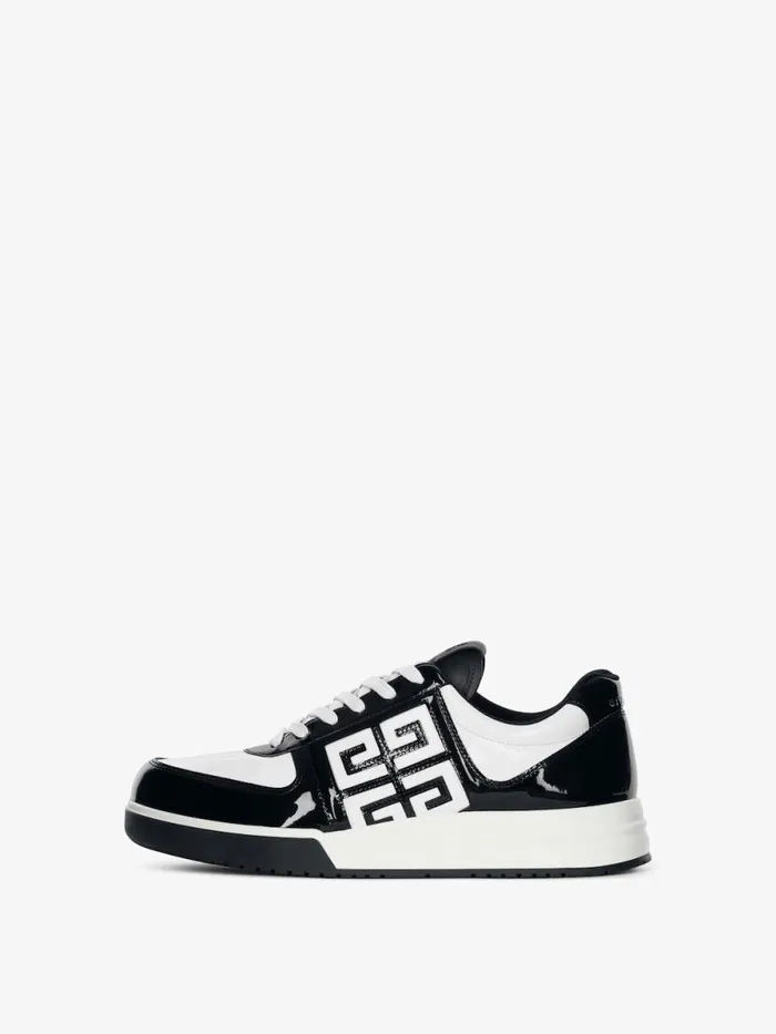 Women Sneakers Givenchy G4 Sneakers In Patent Leather Blackwhite Women Sneakers Givenchy G4 Sneakers In Patent Leather Blackwhite