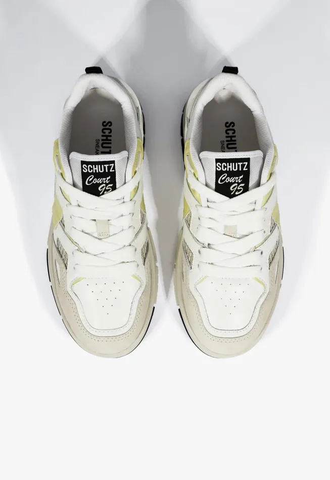 Women Sneakers Schutz Shoes Court 95 Sneaker Multicolor