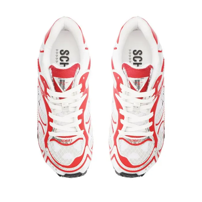 Women Sneakers Schutz Shoes Wave Sneaker Red