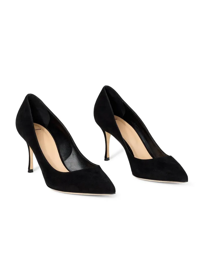 Women Suede Pump Black St John Handbags and Shoes Women Suede Pump Black St John Handbags and Shoes