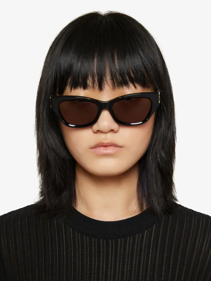 Women Sunglasses Givenchy 4G Sunglasses In Acetate Black Women Sunglasses Givenchy 4G Sunglasses In Acetate Black