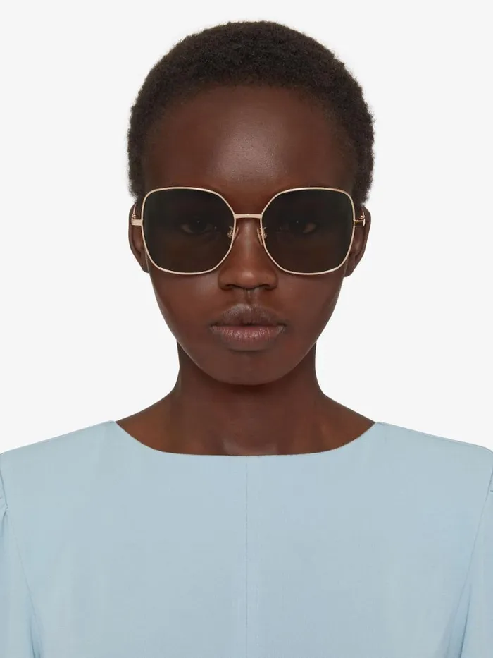 Women Sunglasses Givenchy GV Speed Sunglasses In Metal Browngolden Women Sunglasses Givenchy GV Speed Sunglasses In Metal Browngolden