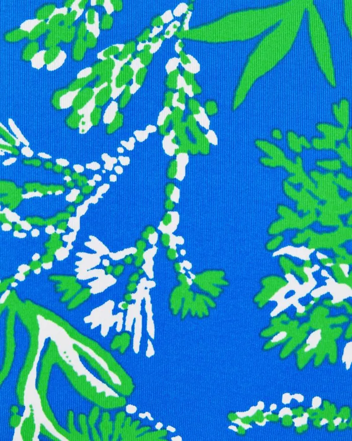 Women Swim Lilly Pulitzer Genya Bandeau Swim Top Briny Blue A Bit Salty Engineered Bikini Top Women Swim Lilly Pulitzer Genya Bandeau Swim Top Briny Blue A Bit Salty Engineered Bikini Top