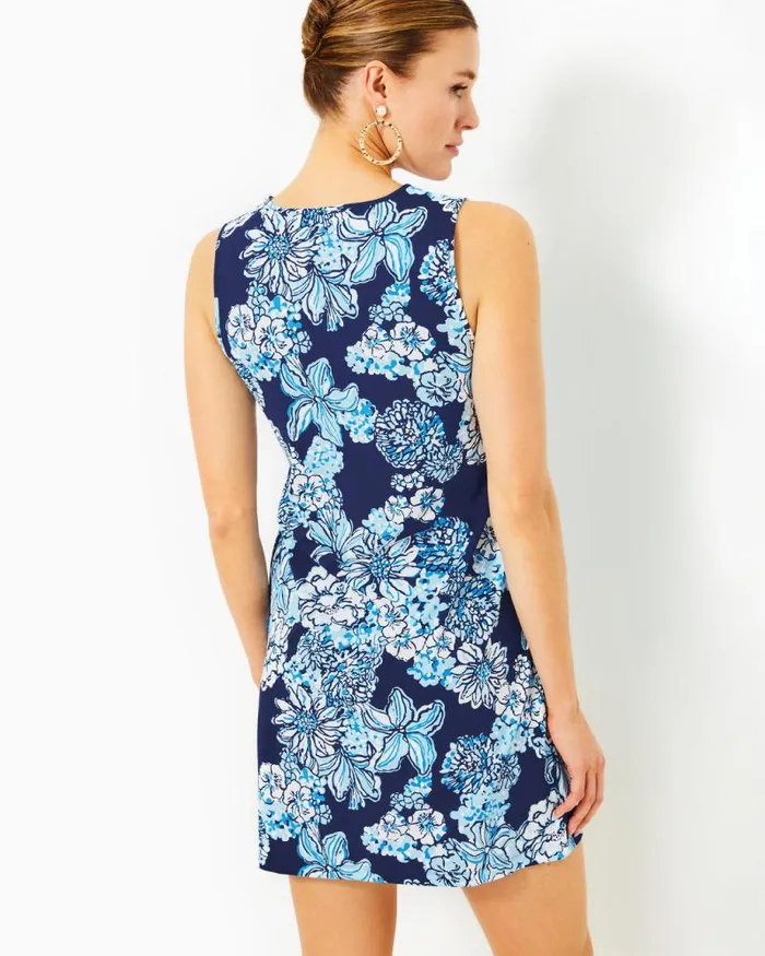 Women Swim Lilly Pulitzer Johana CoverUp Low Tide Navy Bouquet All Day