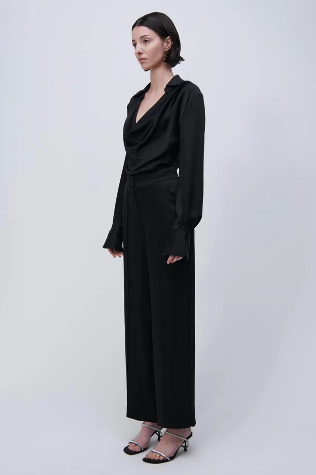 Women Symone Top Black Jonathan Simkhai Tops and Bodysuits