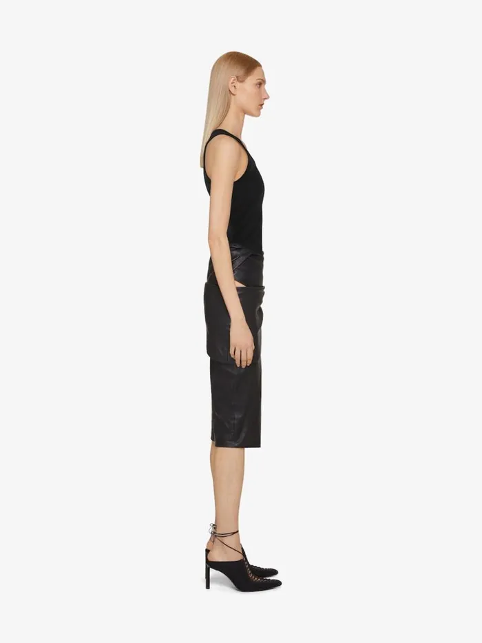 Women TShirts Givenchy Slim Fit Tank Top In Cotton With 4G Detail Black