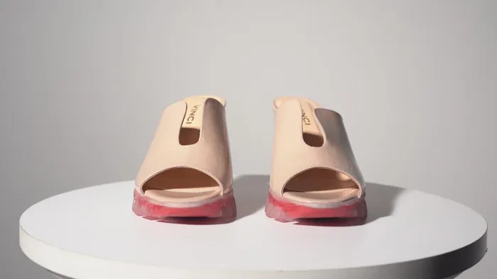 Women The Caratal Cream Patent Leather Sandal Vinci Leather Best Sellers