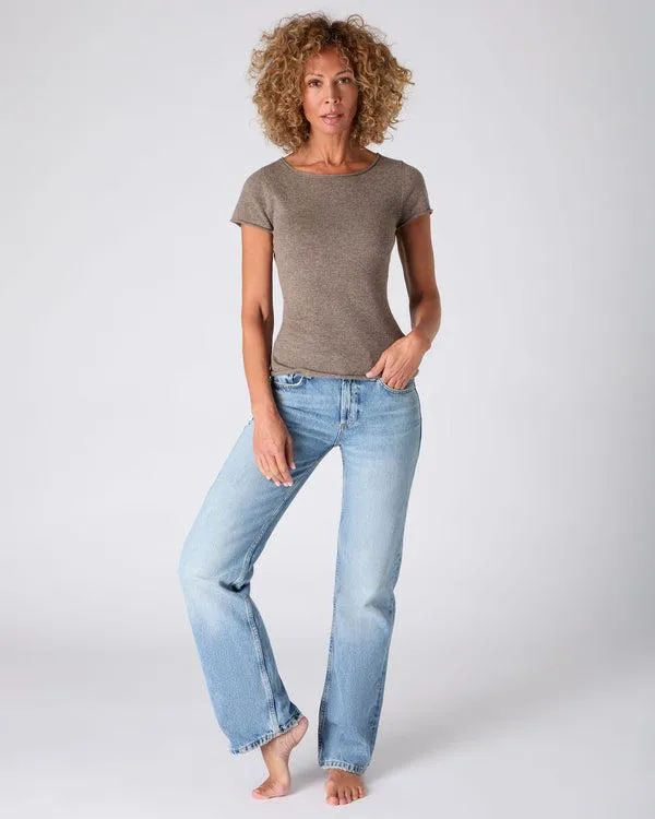 Women The Peony Lim Ultimate TeeIn Peony Oolong Peony Oolong NPeal Tops and Tshirts