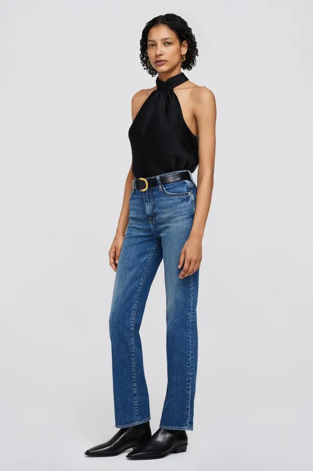 Women Thea Top Black Jonathan Simkhai Tops and Bodysuits