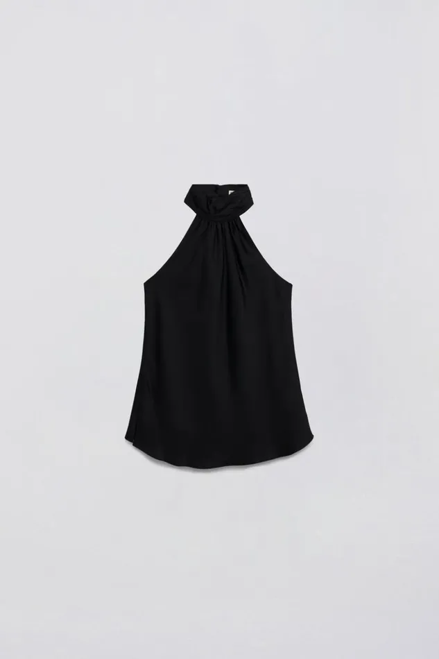 Women Thea Top Black Jonathan Simkhai Tops and Bodysuits