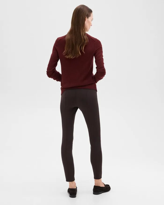 Women Theory Pants Skinny Legging In Scuba Hickory
