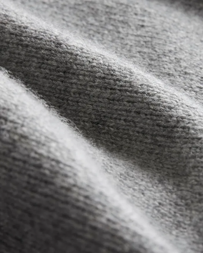 Women Theory Sweaters Cardigans Crewneck Cardigan In Cashmere Husky