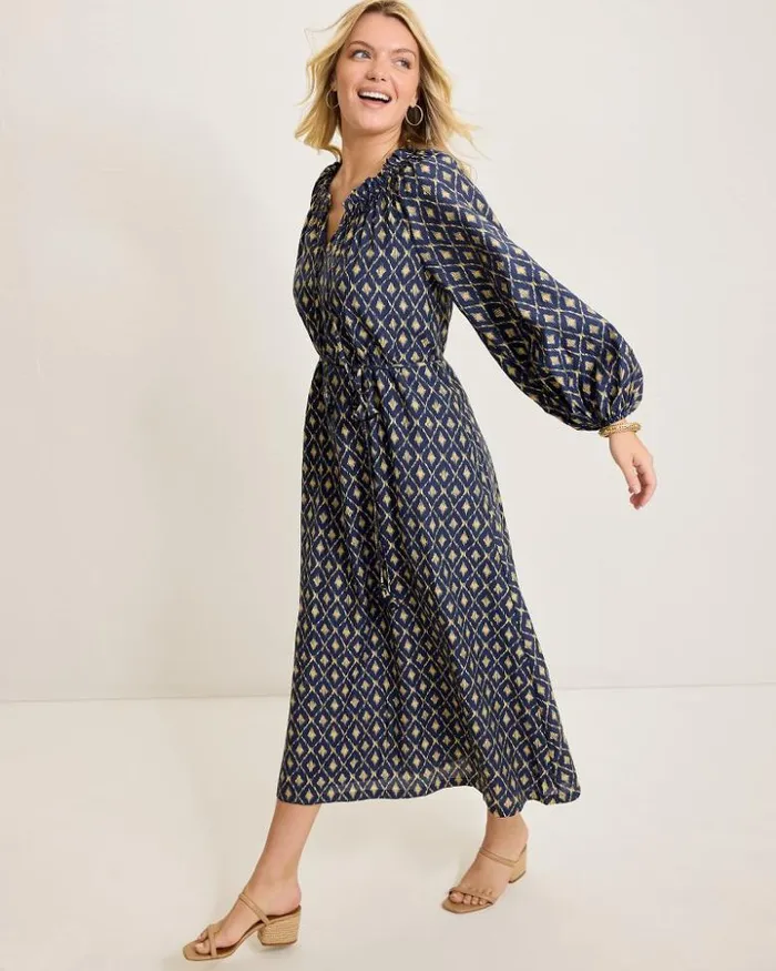 Women Tommy Bahama Dresses Diamond Cay LongSleeve Maxi Dress Coastline Women Tommy Bahama Dresses Diamond Cay LongSleeve Maxi Dress Coastline