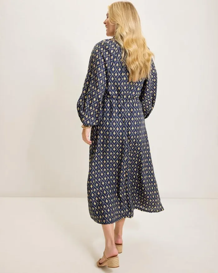 Women Tommy Bahama Dresses Diamond Cay LongSleeve Maxi Dress Coastline Women Tommy Bahama Dresses Diamond Cay LongSleeve Maxi Dress Coastline