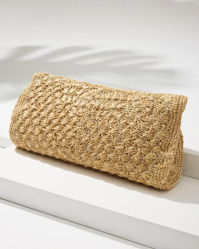 Women Tommy Bahama Handbags and Clutches Rimini Raffia Clutch Naturalsilver Women Tommy Bahama Handbags and Clutches Rimini Raffia Clutch Naturalsilver