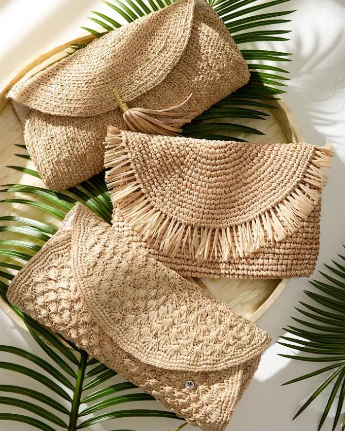 Women Tommy Bahama Handbags and Clutches Rimini Raffia Clutch Naturalsilver Women Tommy Bahama Handbags and Clutches Rimini Raffia Clutch Naturalsilver