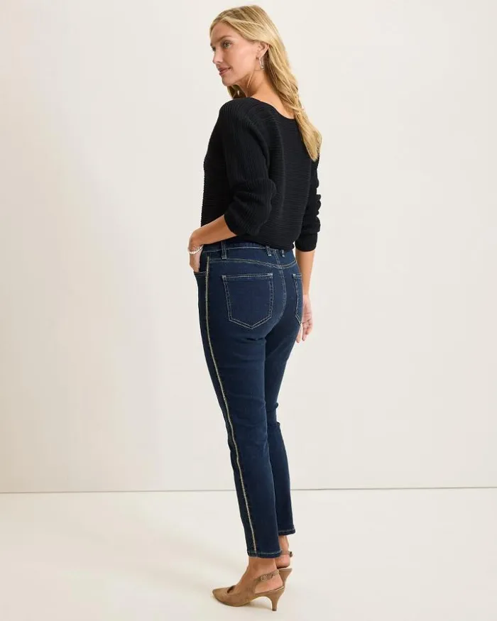 Women Tommy Bahama Jeans Boracay Indigo Tux HighRise Ankle Jeans Deep Ocean Wash Women Tommy Bahama Jeans Boracay Indigo Tux HighRise Ankle Jeans Deep Ocean Wash
