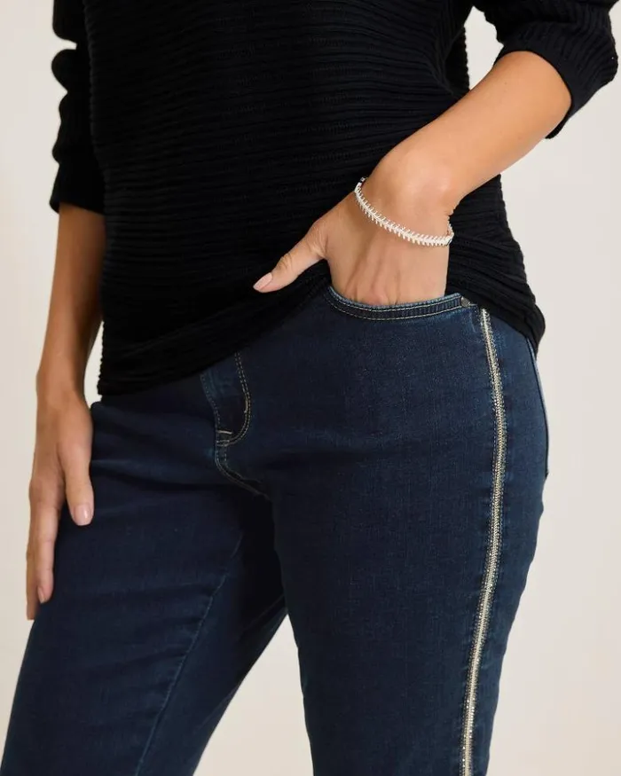 Women Tommy Bahama Jeans Boracay Indigo Tux HighRise Ankle Jeans Deep Ocean Wash Women Tommy Bahama Jeans Boracay Indigo Tux HighRise Ankle Jeans Deep Ocean Wash