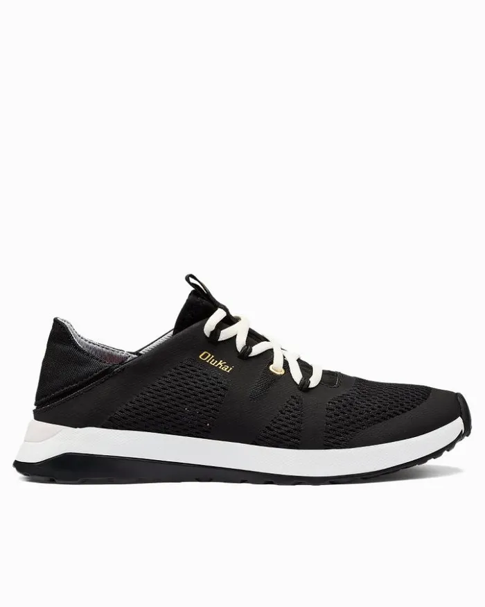 Women Tommy Bahama Shoes and Sandals OluKai Huia Sneakers Black