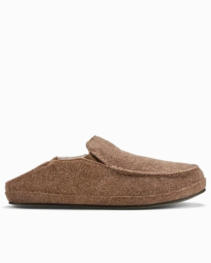 Women Tommy Bahama Sleepwear OluKai Nohea Hulu Slippers Tan Women Tommy Bahama Sleepwear OluKai Nohea Hulu Slippers Tan