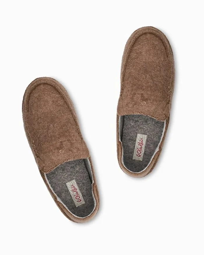 Women Tommy Bahama Sleepwear OluKai Nohea Hulu Slippers Tan Women Tommy Bahama Sleepwear OluKai Nohea Hulu Slippers Tan
