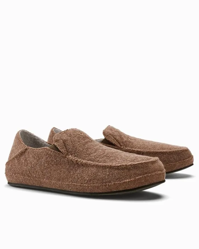 Women Tommy Bahama Sleepwear OluKai Nohea Hulu Slippers Tan Women Tommy Bahama Sleepwear OluKai Nohea Hulu Slippers Tan