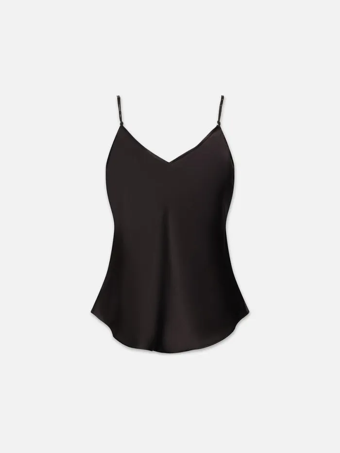 Women Tops and Blouses FRAME VNeck Cami Top 8212 Noir