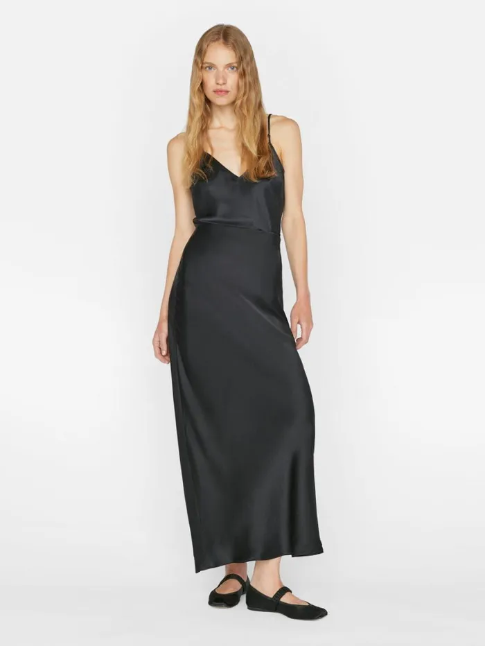 Women Tops and Blouses FRAME VNeck Cami Top 8212 Noir Women Tops and Blouses FRAME VNeck Cami Top 8212 Noir