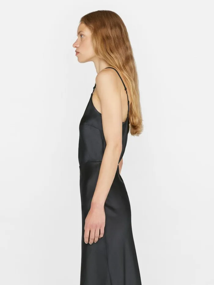 Women Tops and Blouses FRAME VNeck Cami Top 8212 Noir Women Tops and Blouses FRAME VNeck Cami Top 8212 Noir
