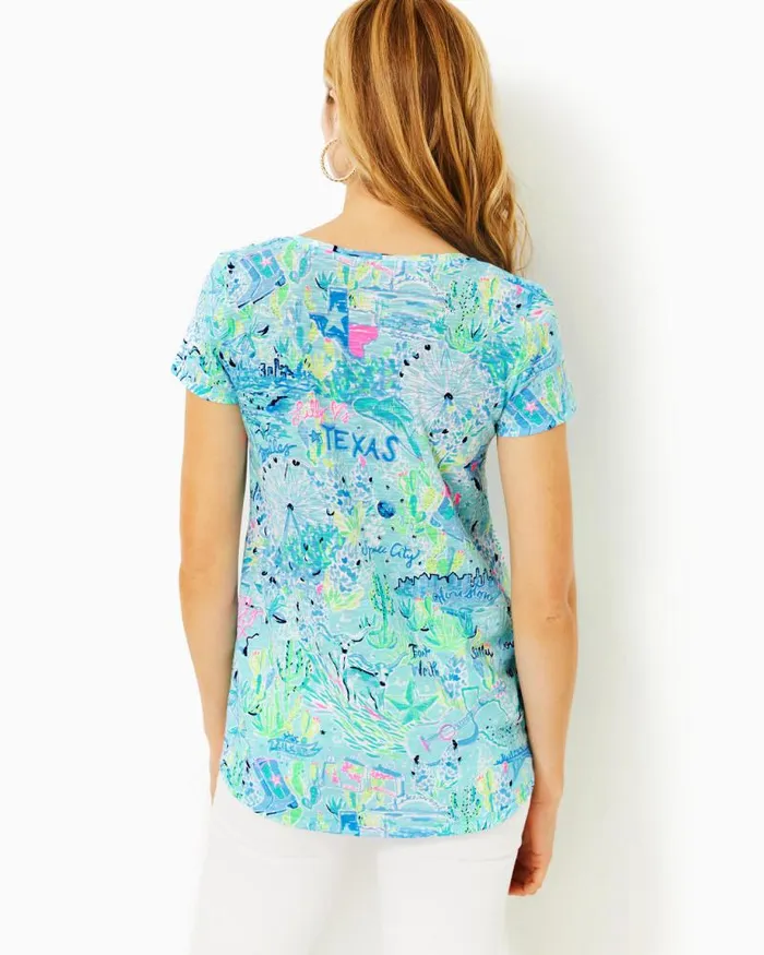 Women Tops Lilly Pulitzer Etta VNeck Top Multi Lilly Loves Marthas Vineyard Women Tops Lilly Pulitzer Etta VNeck Top Multi Lilly Loves Marthas Vineyard