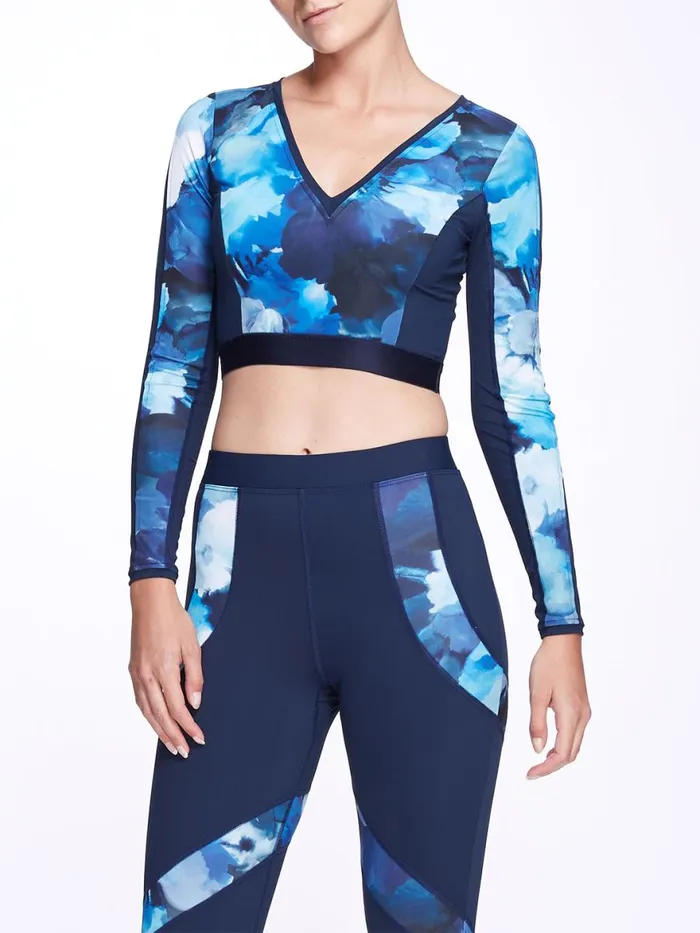 Women Tops Marchesa Louisa Top Navy Multi