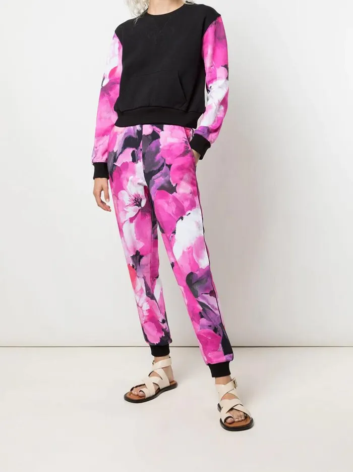 Women Tops Marchesa Wilma Sweatshirt Printed Raspberry Multi