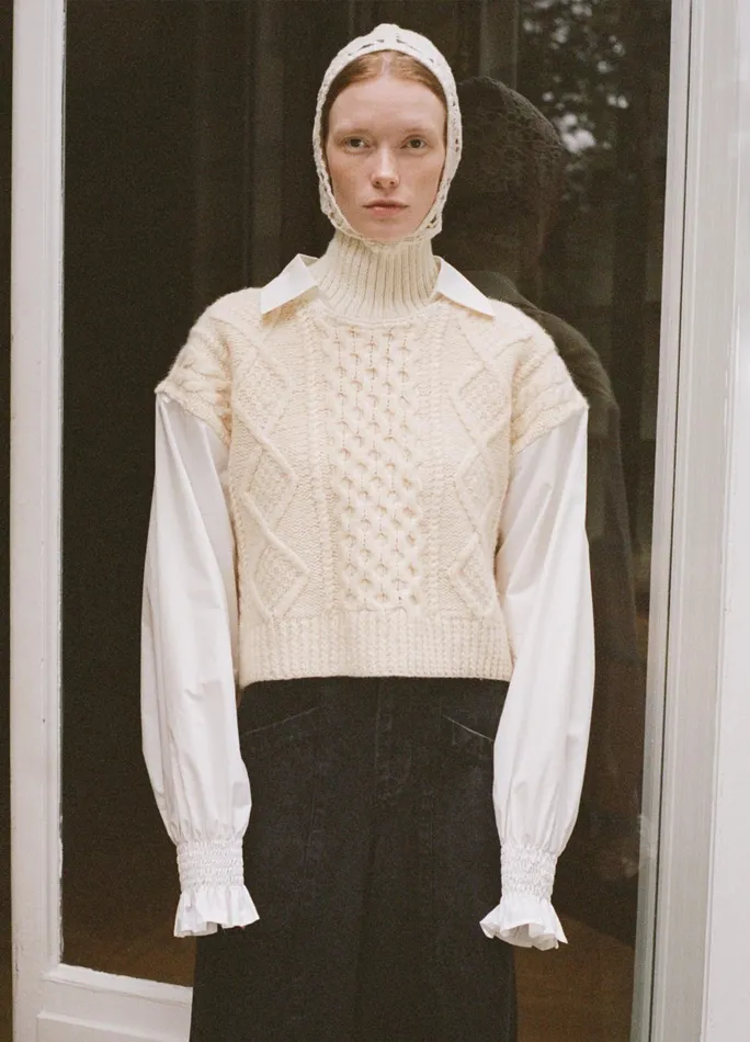 Women Tops Sea New York Devana LS Sweater Cream
