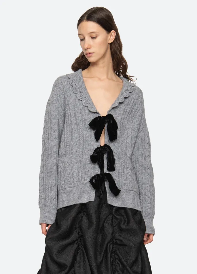 Women Tops Sea New York Mariella Cardigan Grey