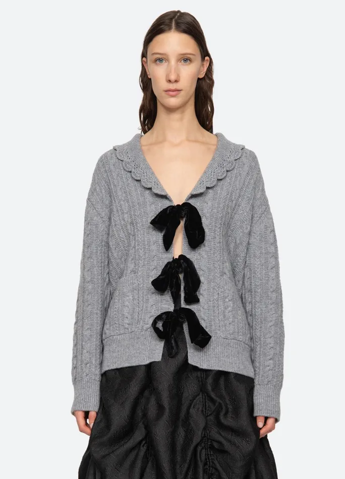 Women Tops Sea New York Mariella Cardigan Grey