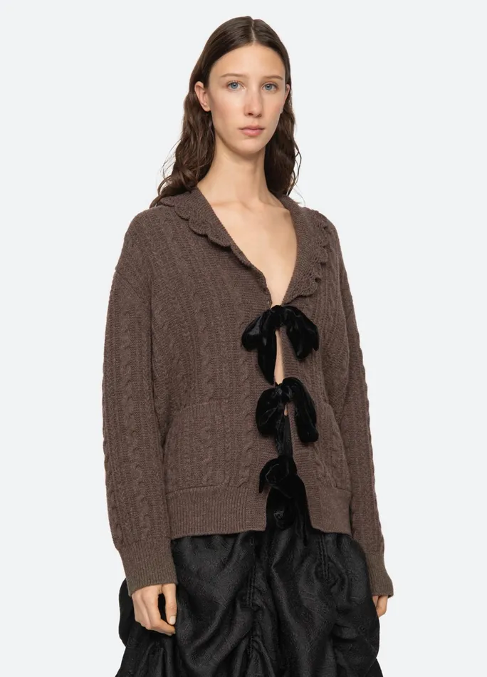 Women Tops Sea New York Mariella Cardigan Grey