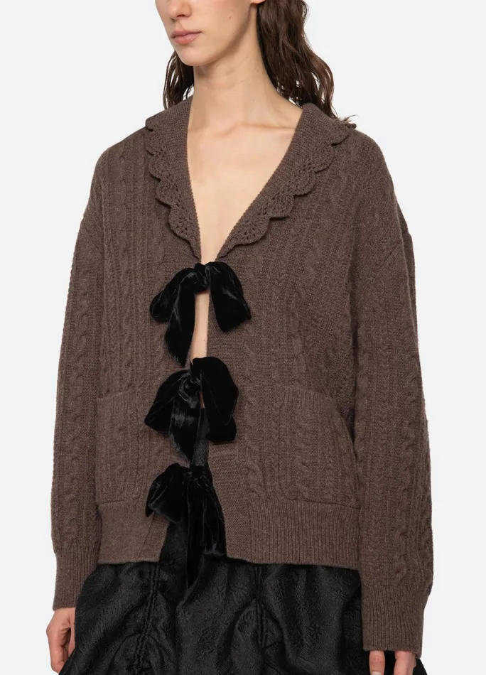Women Tops Sea New York Mariella Cardigan Grey